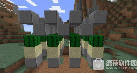 我的世界全自动仙人掌机怎么做 我的世界全自动仙人掌机建造方法1