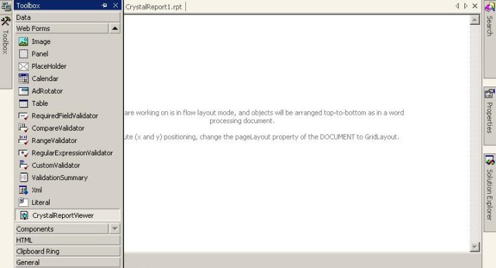 �� Visual Studio .NET������Crystal Report(��)    cashcho�����룩