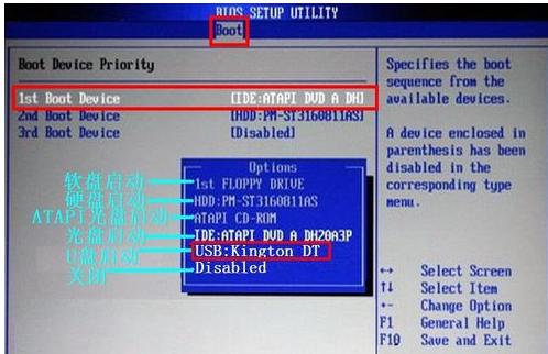 ��΢ bios����,ͼ����ϸ˵����΢����bios��������U�̴�