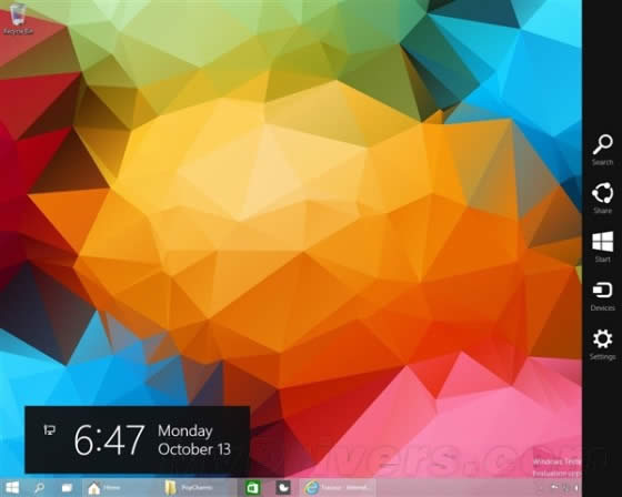 Win10С���ɣ���Charms���ع�����