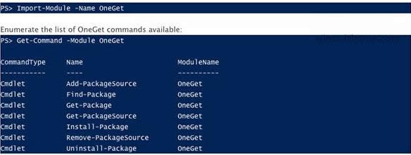 Win10ϵͳ�¹���OneGet��ʲô�� ����