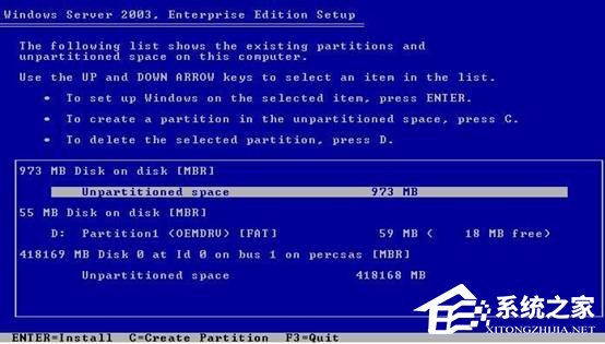 ����DELL����������ΰ�װWin2003ϵͳ�ģ�