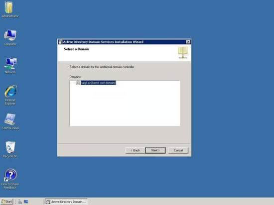 ͼ����ʾwindows2003Ǩ����win2008ϵͳ�Ĳ���
