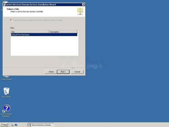 ͼ����ʾwindows2003Ǩ����win2008ϵͳ�Ĳ���