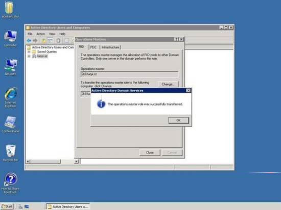 ͼ����ʾwindows2003Ǩ����win2008ϵͳ�Ĳ���