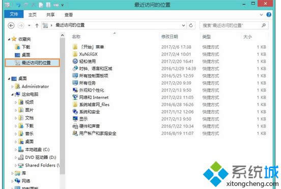Win8���������һ��RecentPlacesͼ���������£�Win8ɾ��RecentPlaces�İ취
