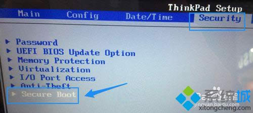 ѡ��Secure Boot��ѡ��