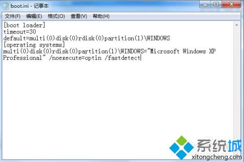 XPϵͳ��������ʾC:\\boot.ini�ļ�.�޷����Ĳ���ϵͳ��ô��