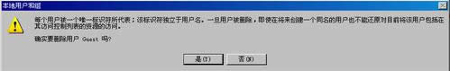 windows xpϵͳ��ôɾ��Guest�û�