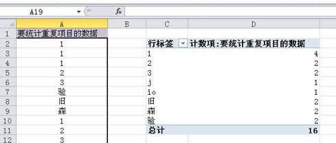 ������excel�����ظ���Ŀ������ȥ������