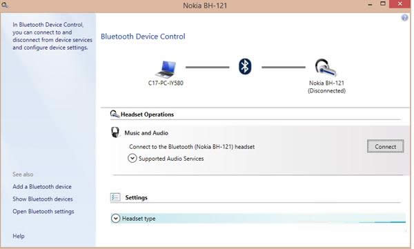 Win8.1系统蓝牙耳机无法自动连接的处理方法