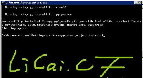 XPϵͳ�а�װScrapy����ϸ�������裨ͼ�⣩