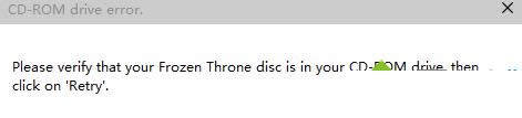 Win10ϵͳ����Ϸ��ʾCD-ROM drive error��δ���