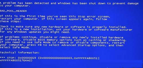 Win7ϵͳ������ʾ����0x00000019��ԭ��ͽ������