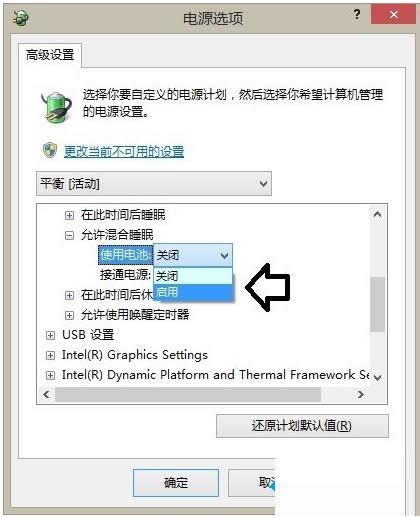 Win8.1ϵͳ�޷�����˯��ģʽ�Ĳ���ͼ��