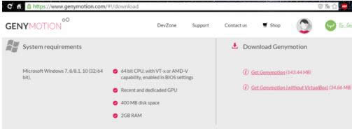 Win10ϵͳ�а�װGenymotion��ͼ�Ľ̳�